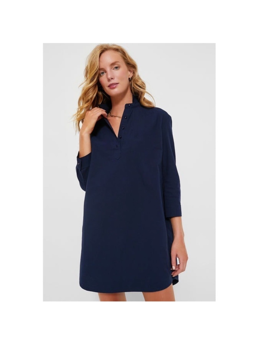 Pomander Place by Tuckernuck French Navy Blue Polly Dress sz Small NWT
